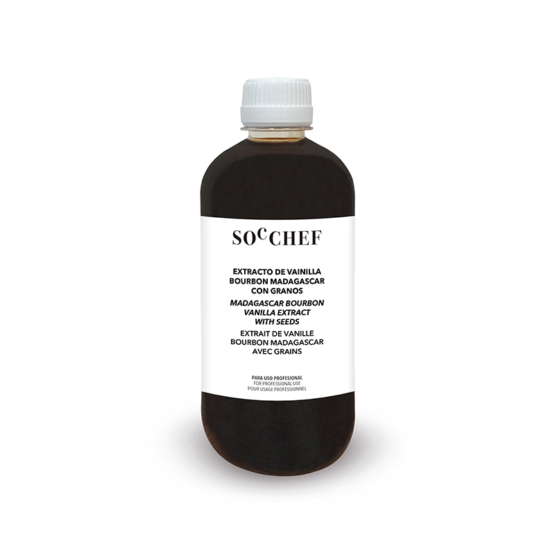 EXTRACTO DE VAINILLA BOURBON DE MADAGASCAR CON SEMILLAS 500ml
